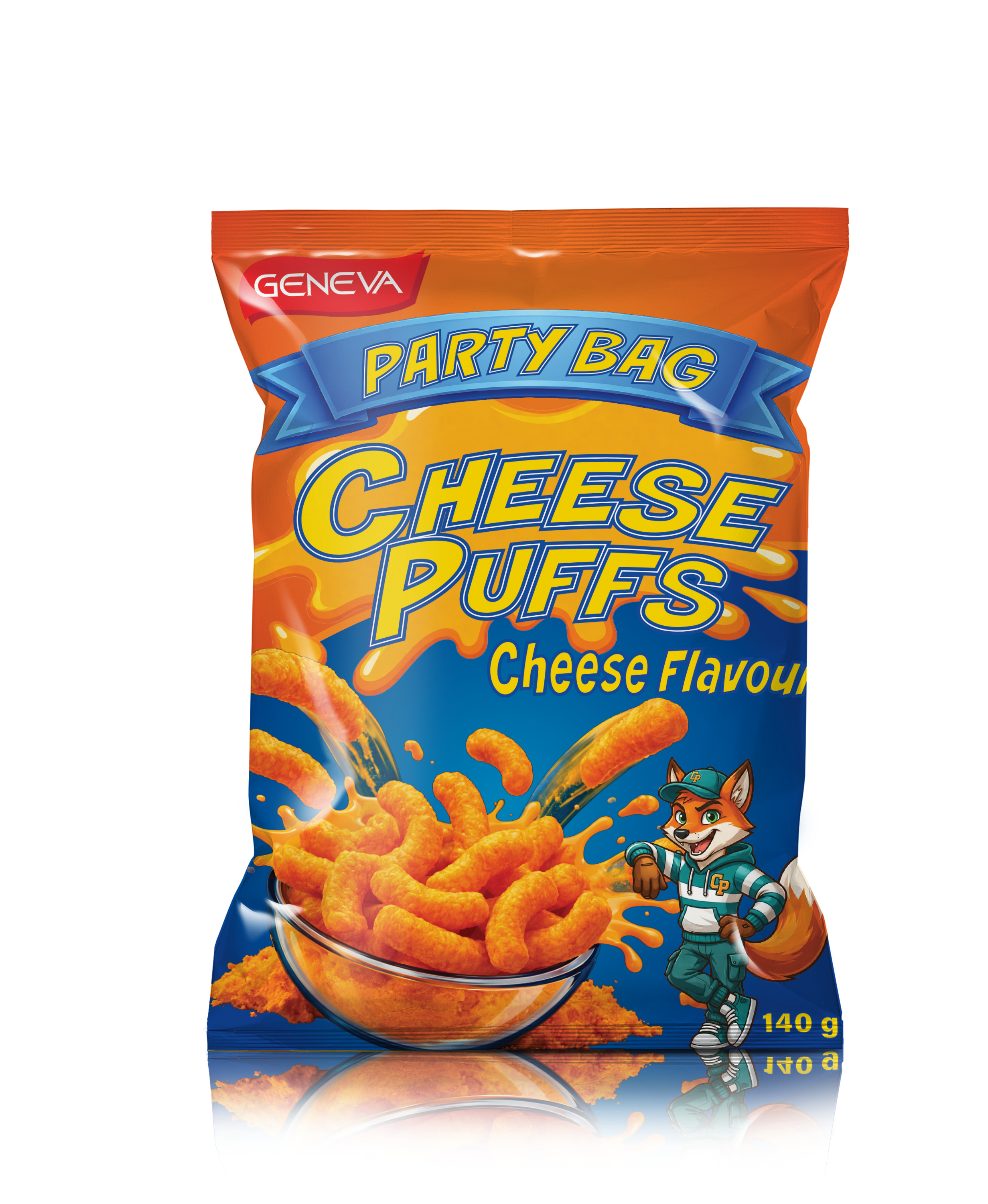 Cheese Puffs packaging design
