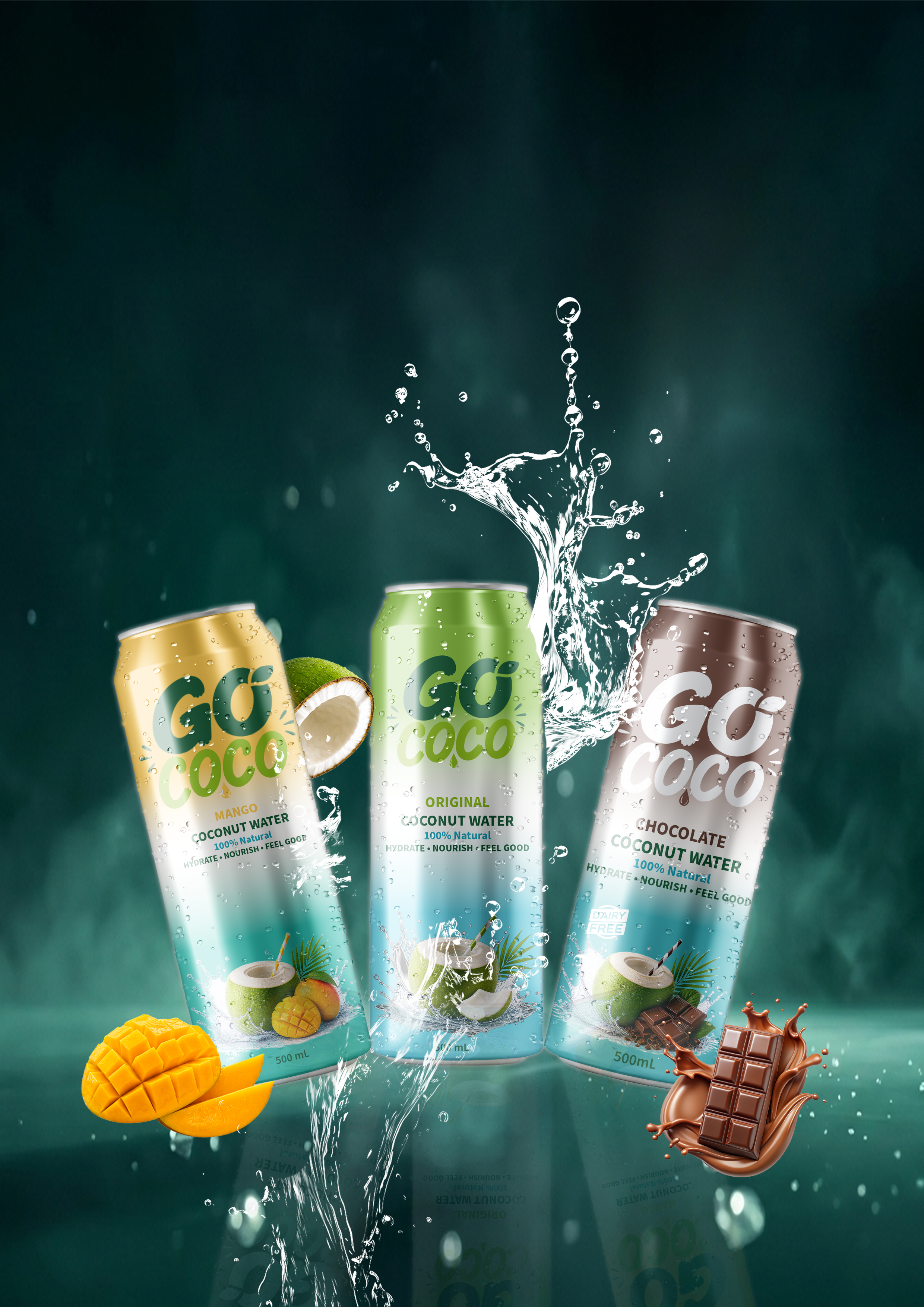 Go Coco packaging design